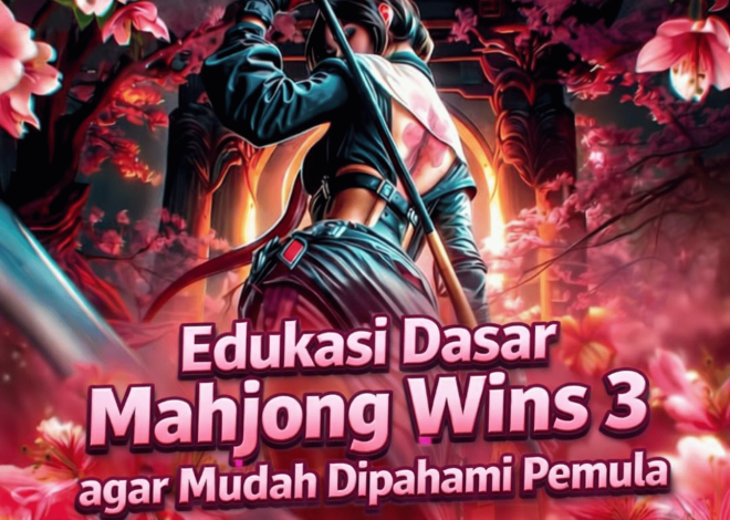 Edukasi Dasar Mahjong Wins 3 agar Mudah Dipahami Pemula